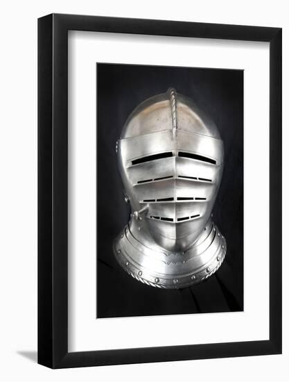 Iron Helmet-vis-Framed Photographic Print
