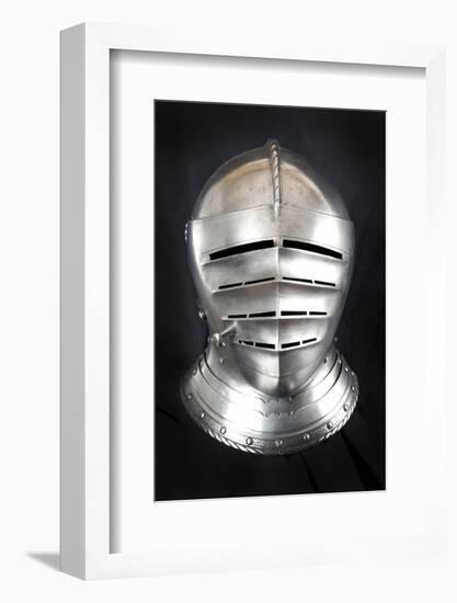 Iron Helmet-vis-Framed Photographic Print