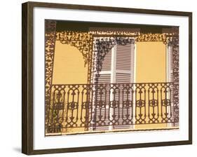 Iron Lace Balcony, New Orleans, Louisiana, USA-Ken Gillham-Framed Photographic Print