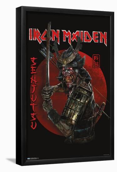 Iron Maiden - Senjutsu Cover-Trends International-Framed Poster