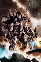 Iron Man: Rapture No.3: War Machine Standing-Lan Medina-Lamina Framed Poster