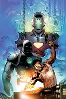 Iron Man: Requiem One Shot Cover: Stark and Tony-Sean Chen-Lamina Framed Poster