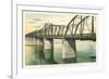 Iron Mountain Bridge, Ft. Smith, Arkansas-null-Framed Premium Giclee Print