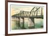Iron Mountain Bridge, Ft. Smith, Arkansas-null-Framed Premium Giclee Print