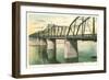 Iron Mountain Bridge, Ft. Smith, Arkansas-null-Framed Art Print