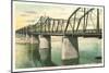 Iron Mountain Bridge, Ft. Smith, Arkansas-null-Mounted Art Print