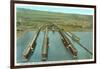 Iron Ore Docks, Duluth Harbor, Minnesota-null-Framed Art Print