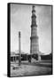 Iron Pillar in Qutab Minar Complex-null-Framed Stretched Canvas