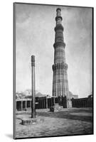 Iron Pillar in Qutab Minar Complex-null-Mounted Photographic Print