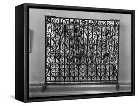 Iron Radiator Screen-null-Framed Stretched Canvas