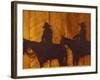 Iron Sculpture of Cowboys at Boulder River Ranch, Montana, USA-Jamie & Judy Wild-Framed Photographic Print