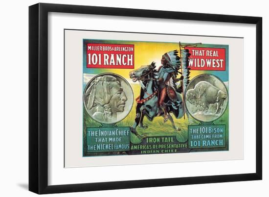 Iron Tail Nickel-null-Framed Premium Giclee Print