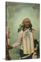 Iron Tail, Sioux Chief-null-Stretched Canvas