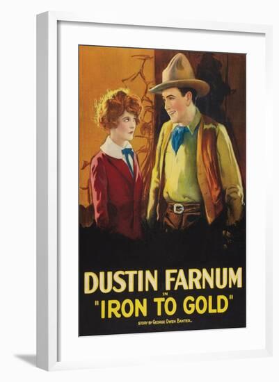 Iron to Gold-null-Framed Art Print