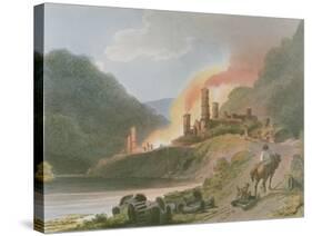 Iron Works, Coalbrook Dale, from 'Romantic and Picturesque Scenery of England and Wales', 1805-Philippe De Loutherbourg-Stretched Canvas