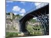 Ironbridge Gorge, Worlds' First Iron Structure (1779) by Designer Abraham Darby-null-Mounted Premium Photographic Print