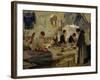 Ironing Workshop in Trouville, 1888-Hendrik Anthonissen-Framed Giclee Print