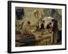 Ironing Workshop in Trouville, 1888-Hendrik Anthonissen-Framed Giclee Print
