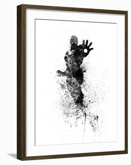 Ironman Watercolor-Jack Hunter-Framed Art Print