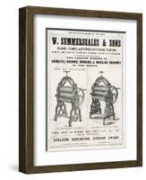 Ironmonger Diary-null-Framed Art Print