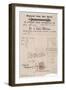 Ironmonger Receipt 1881-null-Framed Art Print