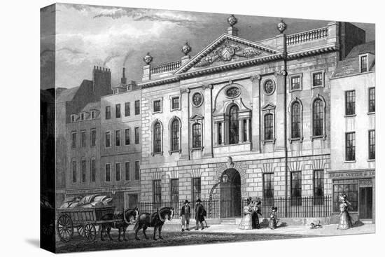 Ironmonger's Hall-Thomas H Shepherd-Stretched Canvas