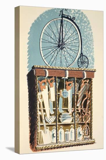 Ironmonger-Eric Ravilious-Stretched Canvas