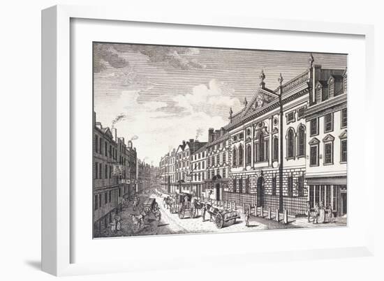 Ironmongers' Hall, Fenchurch Street, London, C1750-John Donowell-Framed Giclee Print