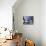 Ironworker Walks a Beam Above the 24th Floor of One World Trade Center in New York-null-Mounted Photographic Print displayed on a wall