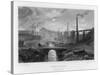 Ironworks at Nant-Y-Glo Wales-Henry Gastineau-Stretched Canvas