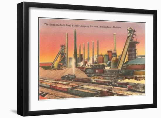 Ironworks, Birmingham, Alabama-null-Framed Art Print