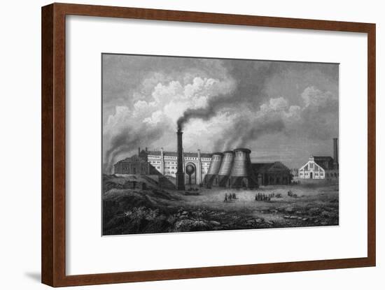 Ironworks, Schlesien-C. Reiss-Framed Art Print