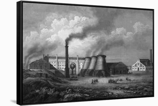 Ironworks, Schlesien-C. Reiss-Framed Stretched Canvas