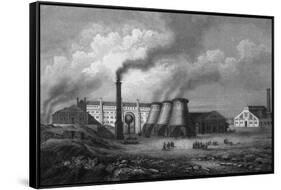 Ironworks, Schlesien-C. Reiss-Framed Stretched Canvas