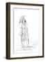 Iroquois Brave, 1841-Myers and Co-Framed Giclee Print