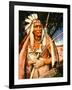 Iroquois Chief-Henry H. Cross-Framed Giclee Print