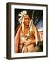 Iroquois Chief-Henry H. Cross-Framed Giclee Print