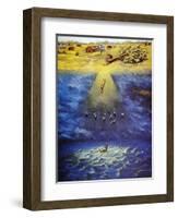 Iroquois Creation Myth-Ernest Smith-Framed Giclee Print