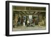 Iroquois Indian Exhibit, State Museum, Albany-Charles Marion Russell-Framed Giclee Print