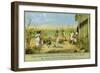 Iroquois Indian Exhibit, State Museum, Albany-Charles Marion Russell-Framed Giclee Print