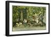 Iroquois Indian Exhibit, State Museum, Albany-Charles Marion Russell-Framed Giclee Print