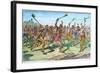 Iroquois: Lacrosse-C.W. Jefferys-Framed Giclee Print