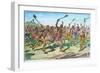Iroquois: Lacrosse-C.W. Jefferys-Framed Giclee Print