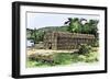 Iroquois Longhouse-null-Framed Giclee Print