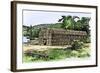 Iroquois Longhouse-null-Framed Giclee Print