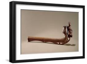 Iroquois Pipe, C.1725-American School-Framed Giclee Print