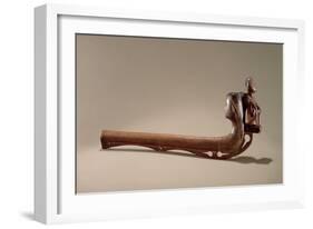 Iroquois Pipe, C.1725-American School-Framed Giclee Print