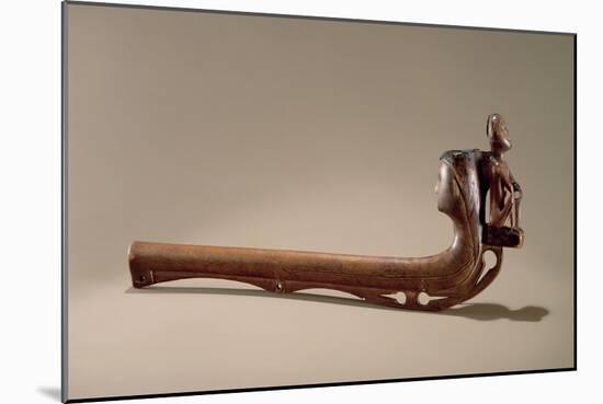 Iroquois Pipe, C.1725-American School-Mounted Giclee Print