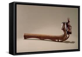 Iroquois Pipe, C.1725-American School-Framed Stretched Canvas