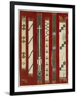 Iroquois Wampum Belts-Grider Rufus-Framed Giclee Print